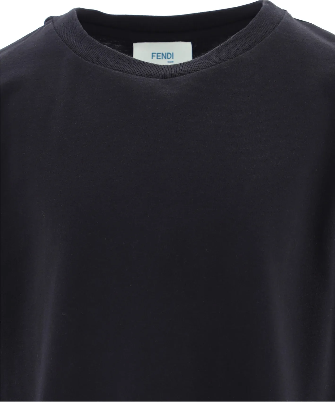 Fendi Kids Logo Tape T-Shirt