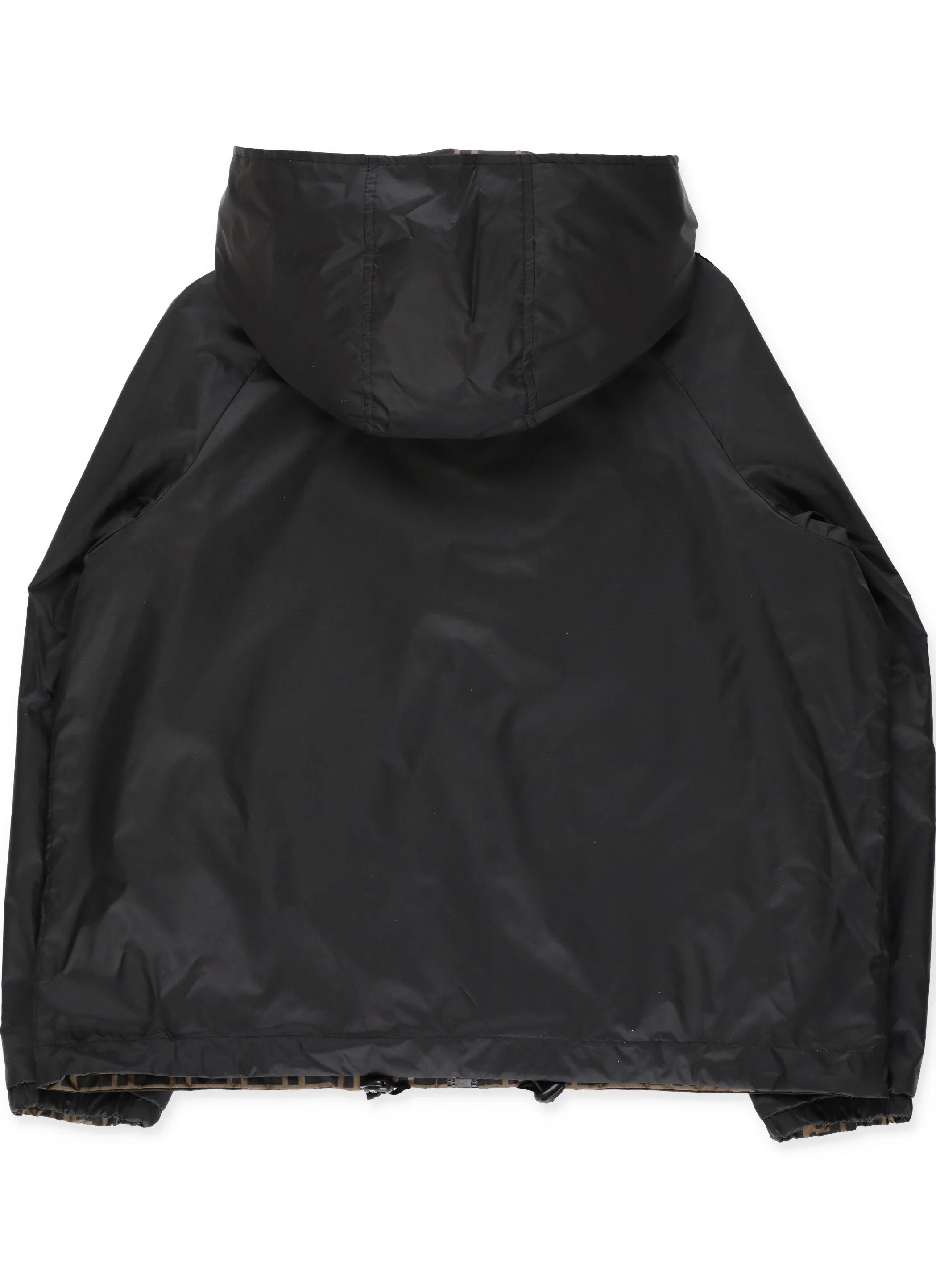 Fendi Kids Reversible Hooded Jacket