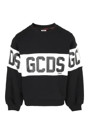 GCDS Kids Logo Band Sweatshirt