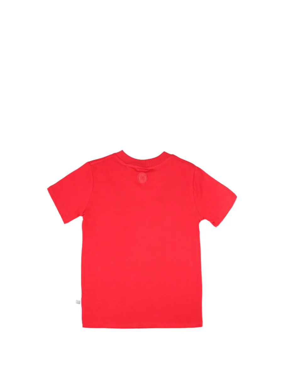 GCDS Kids Logo Embroidered T-Shirt