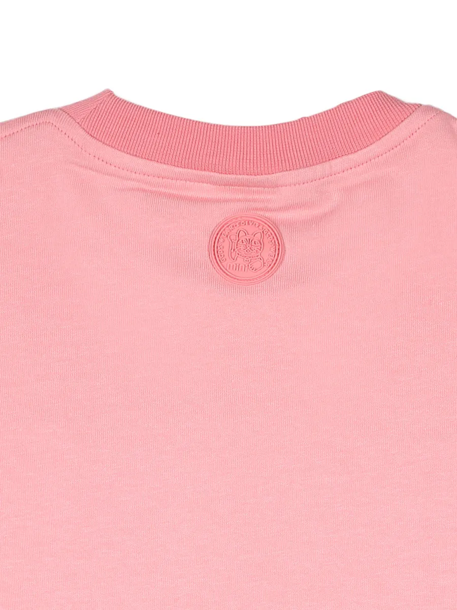 GCDS Kids Logo Embroidered T-Shirt