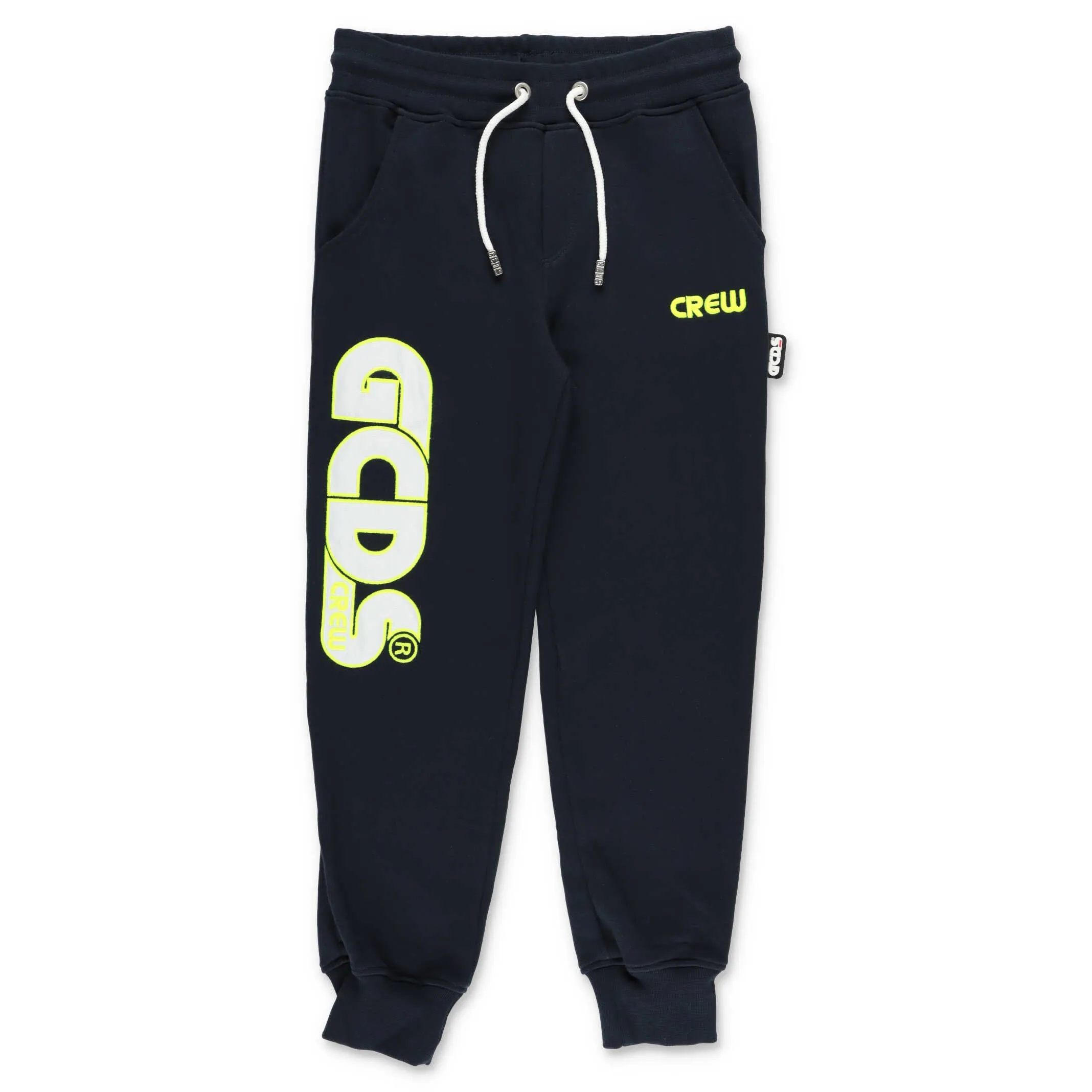 GCDS Kids Logo Embroidered Track Pants