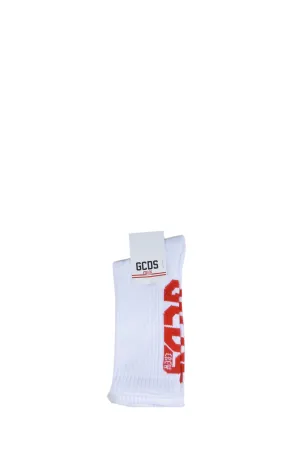 GCDS Kids Logo Intarsia Socks
