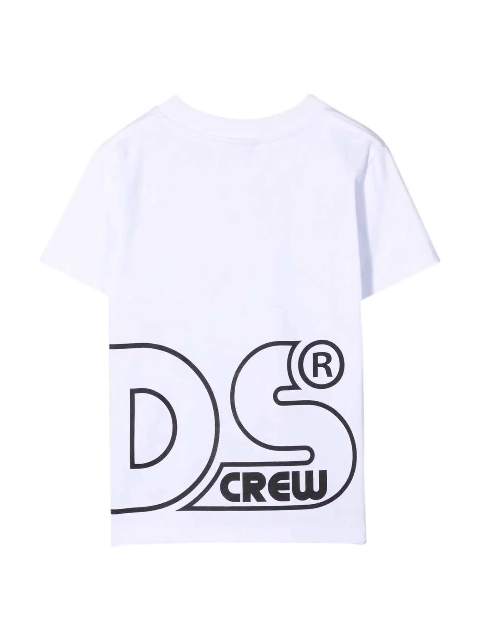 GCDS Kids Logo Print Crewneck T-Shirt