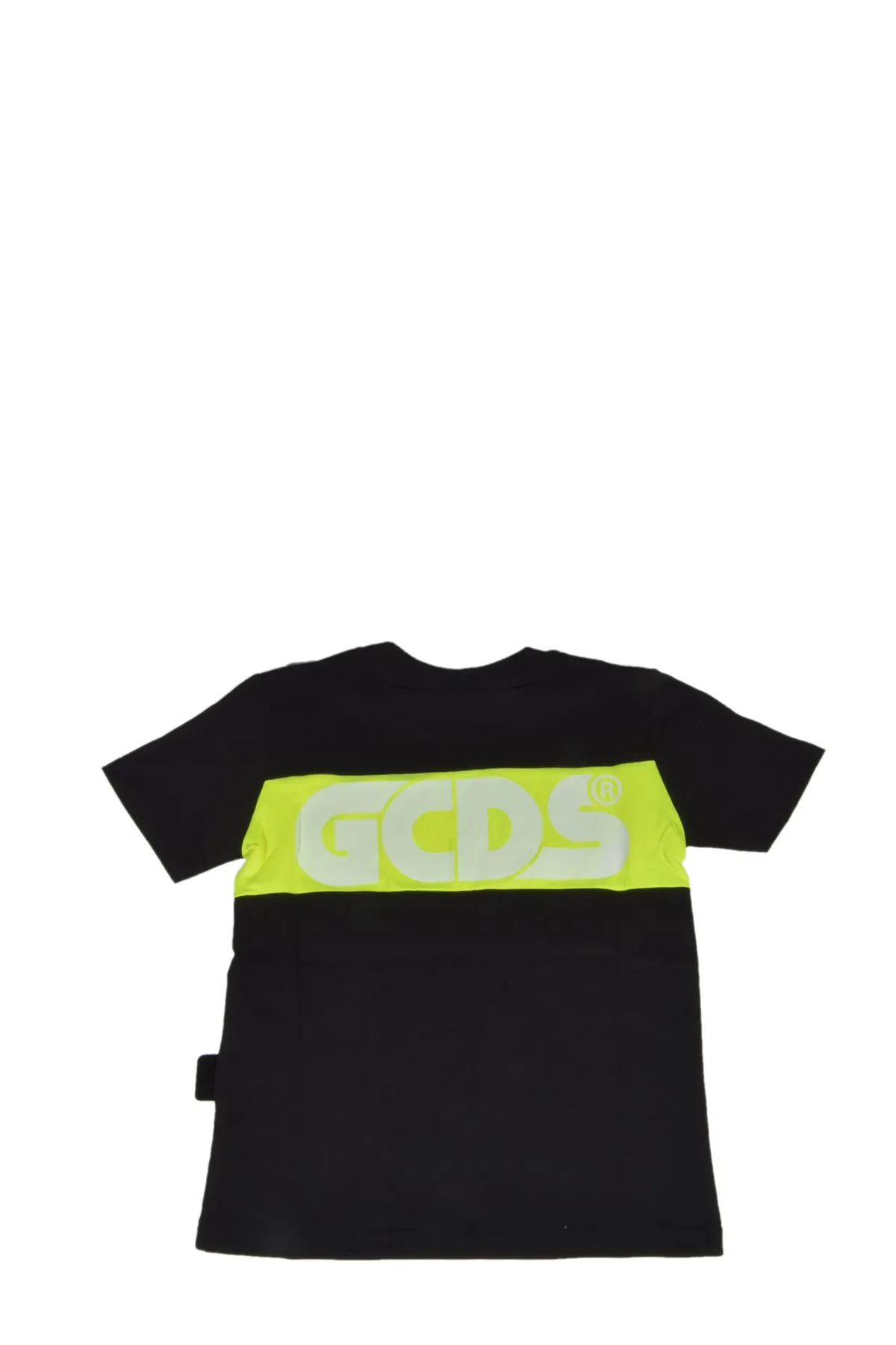 GCDS Kids Logo Print Crewneck T-Shirt