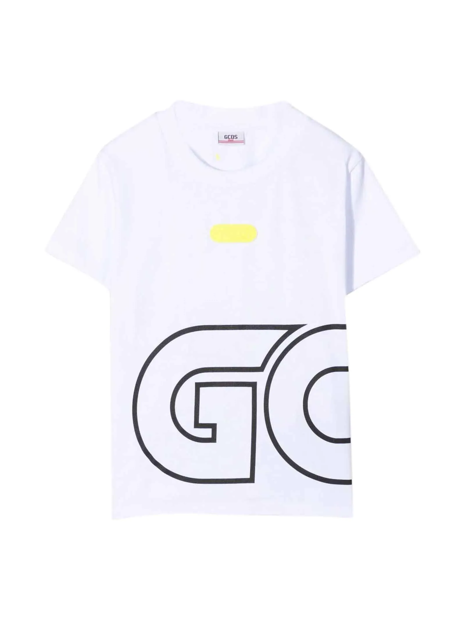 GCDS Kids Logo Print Crewneck T-Shirt