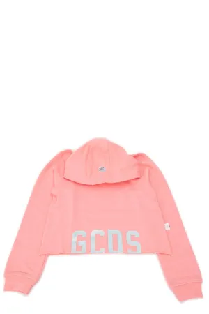 GCDS Kids Logo Print Hoodie