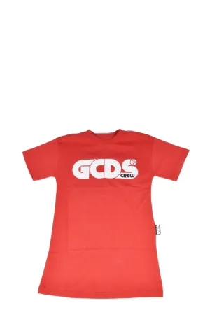 GCDS Kids Logo Print T-Shirt Dress