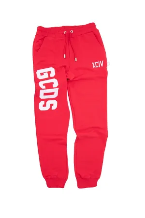 GCDS Kids Logo Print Track Pants