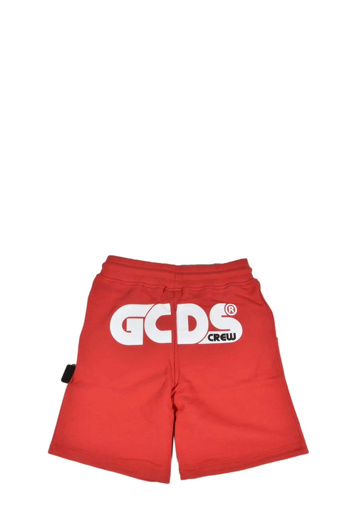 GCDS Kids Logo Print Track Shorts