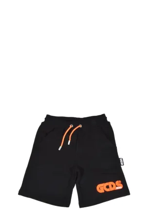 GCDS Kids Logo Print Track Shorts