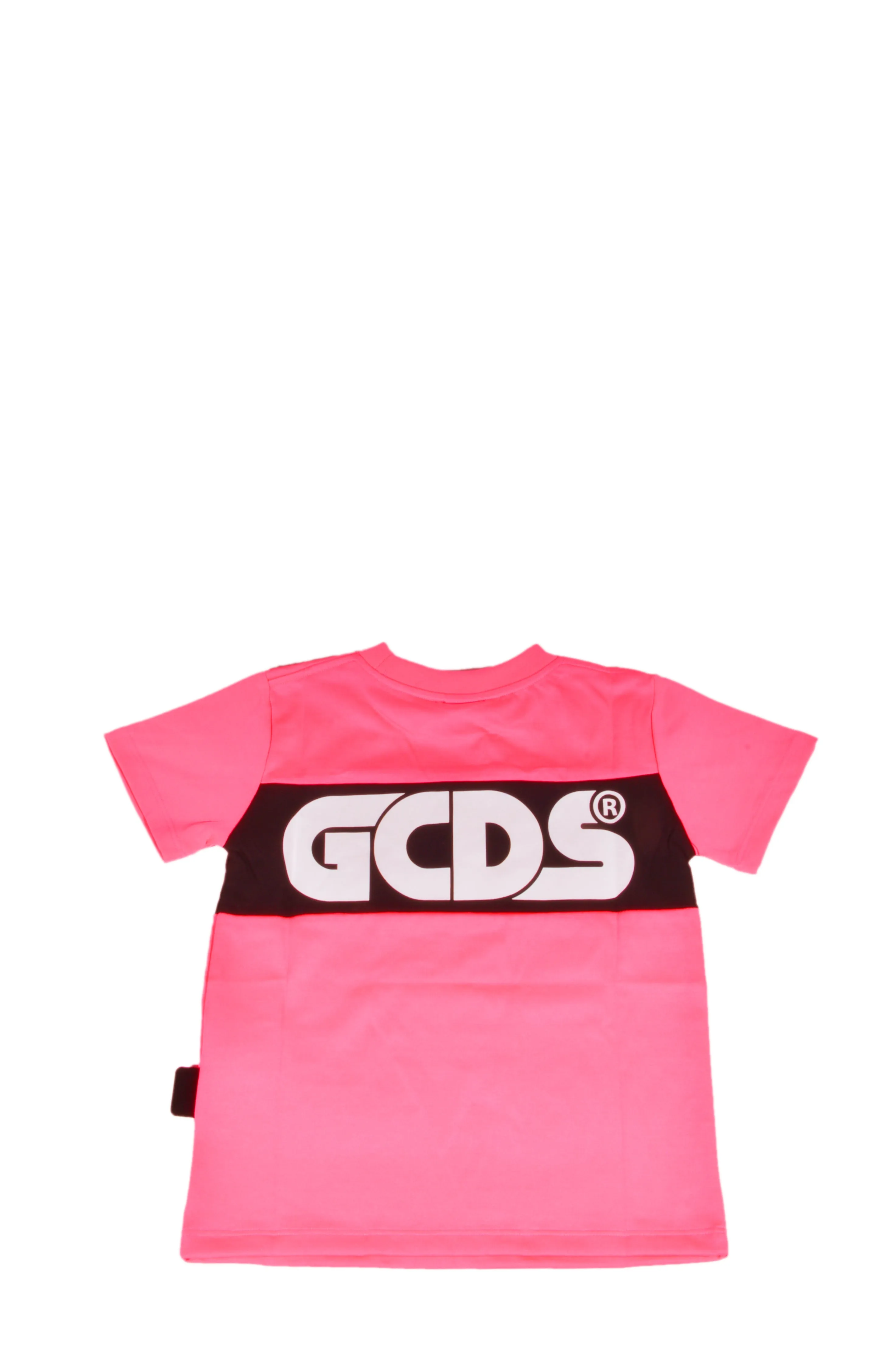 GCDS Kids Logo Printed Panel T-Shirt