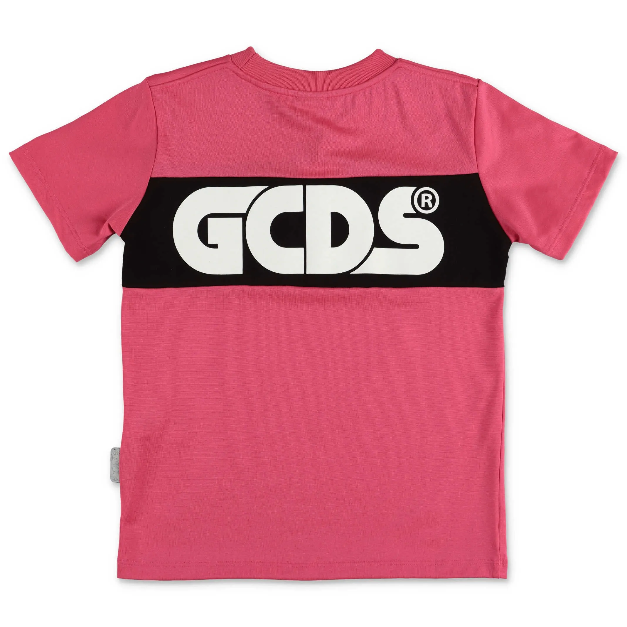 GCDS Kids Logo Printed Panel T-Shirt