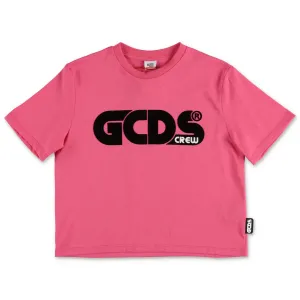 GCDS Kids Logo Printed T-Shirt