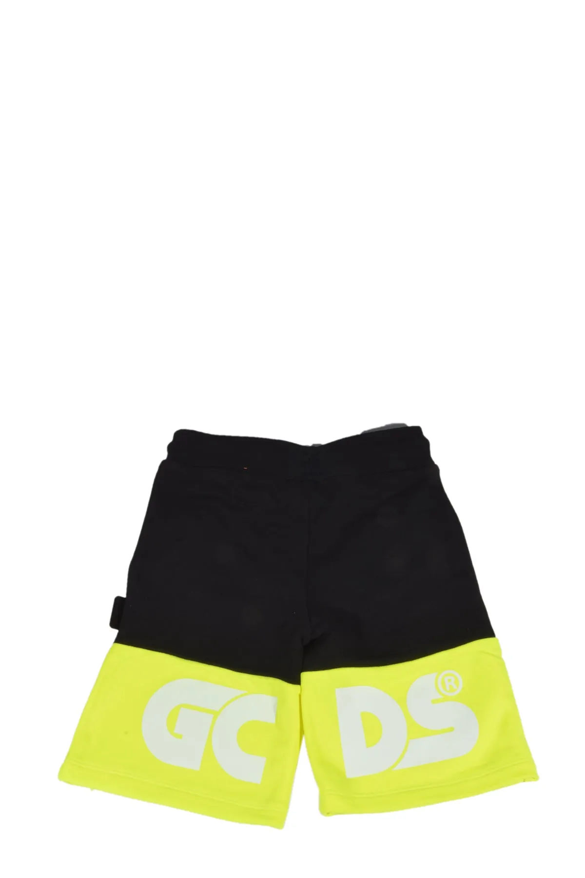 GCDS Kids Logo Printed Two-Tone Shorts