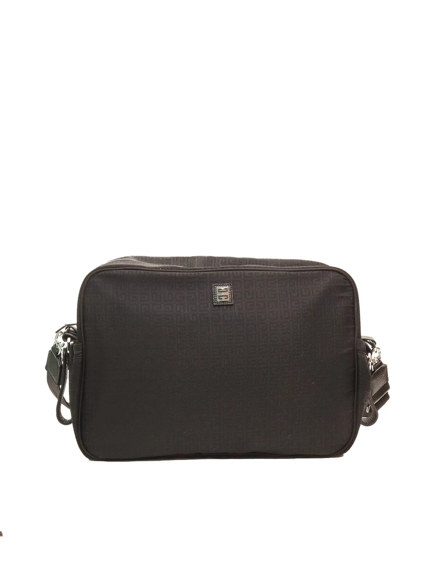 Givenchy Kids 2G Logo Patch Zip-Up Changing Bag