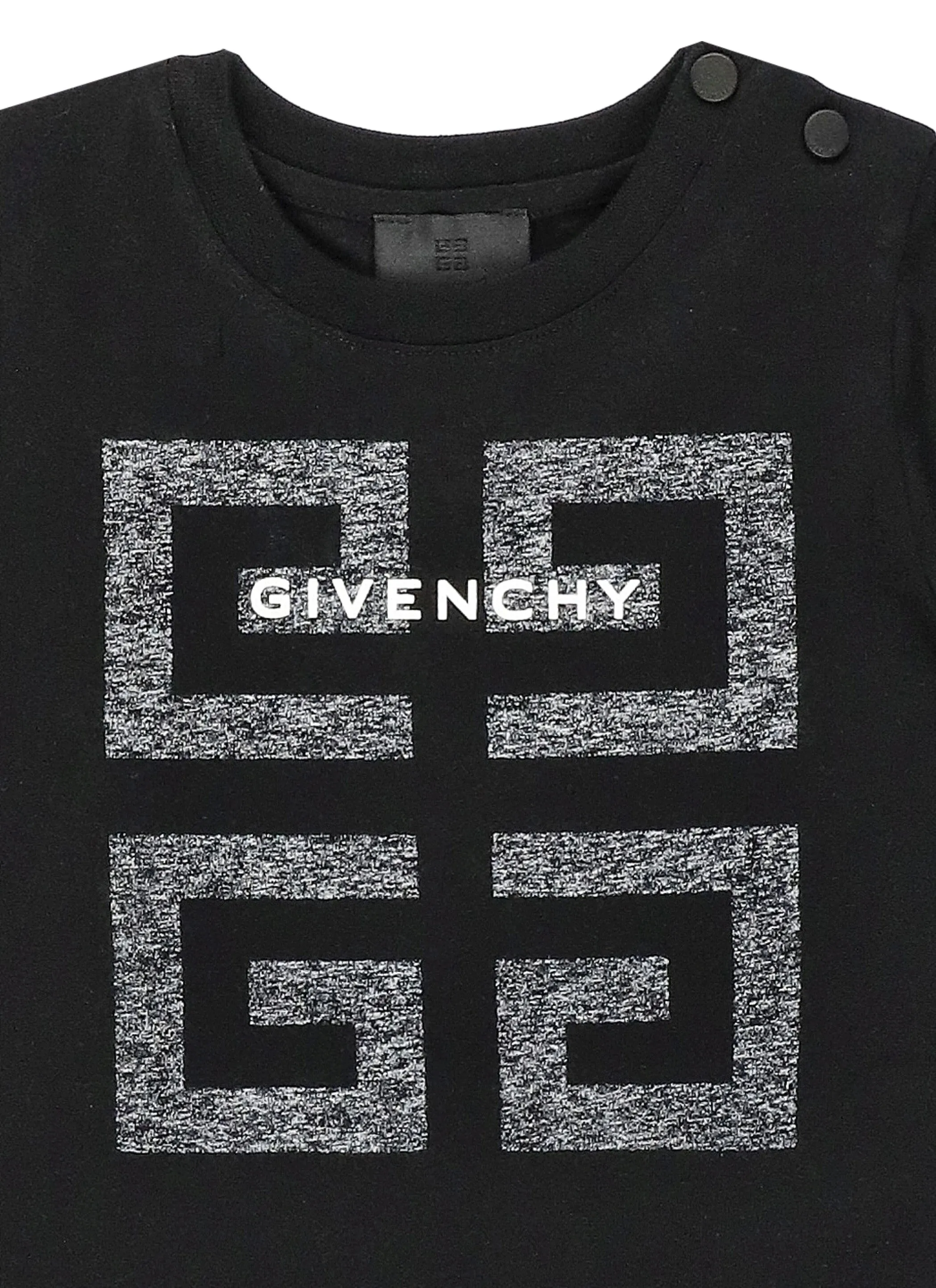 Givenchy Kids 4G Logo Printed Crewneck T-Shirt