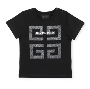 Givenchy Kids 4G Logo Printed Crewneck T-Shirt