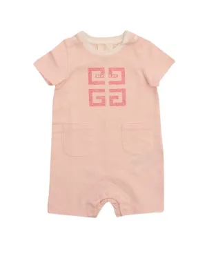 Givenchy Kids 4G Logo Printed Crewneck Tracksuit