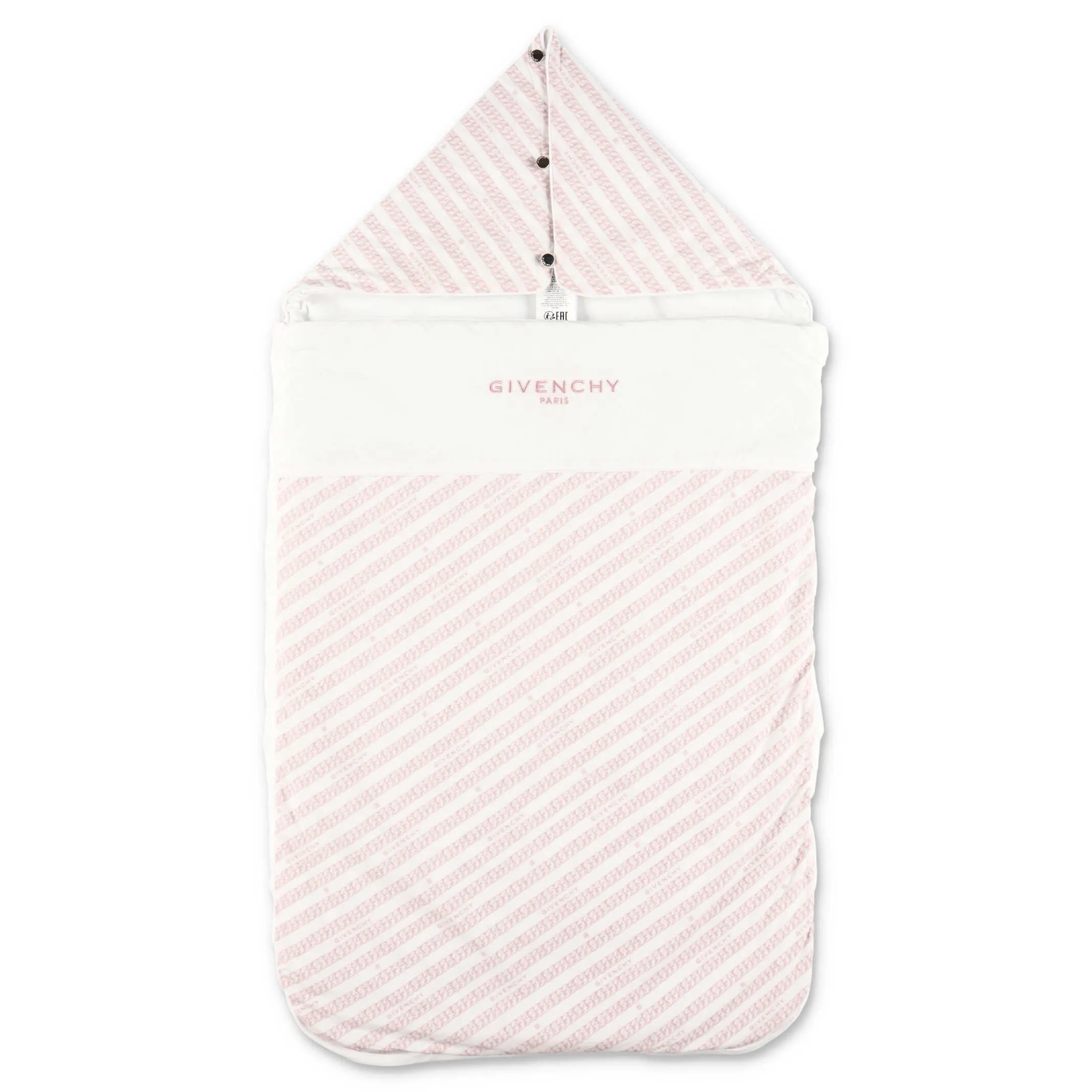 Givenchy Kids Chain-Link Logo Print Baby Nest