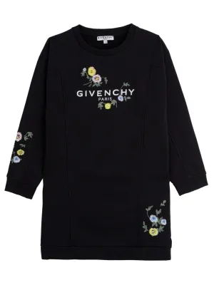 Givenchy Kids Crewneck Sweater Dress