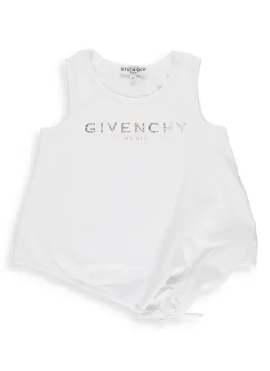 Givenchy Kids Foil Logo Print Tank Top