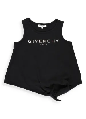 Givenchy Kids Foil Logo Print Tank Top