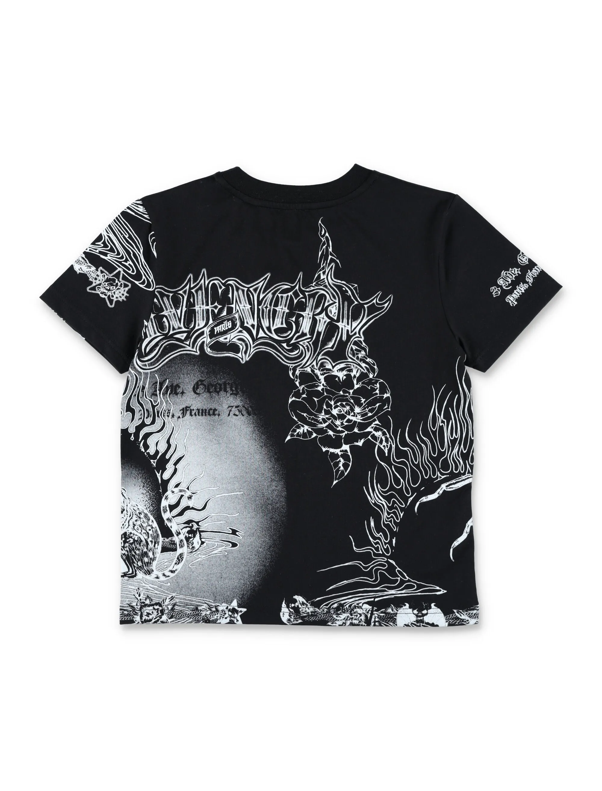 Givenchy Kids Graphic Printed Crewneck T-Shirt