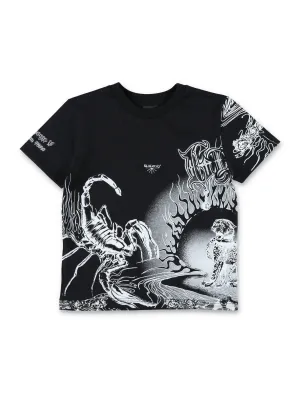 Givenchy Kids Graphic Printed Crewneck T-Shirt