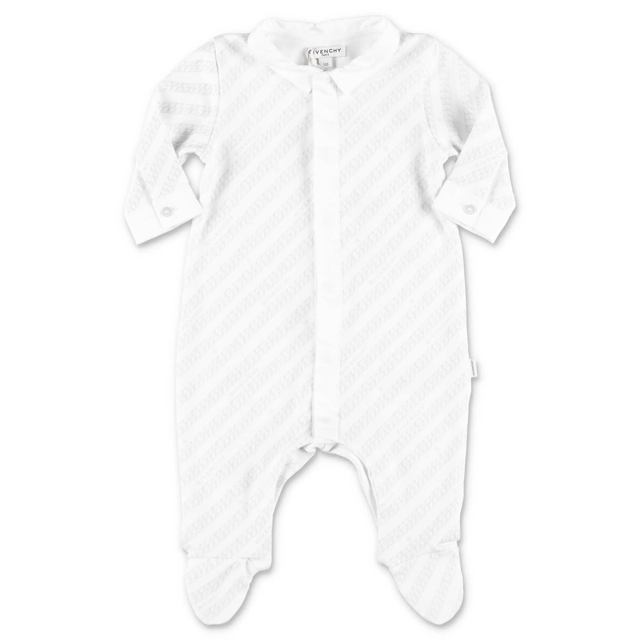 Givenchy Kids Logo Allover Babygrow Set