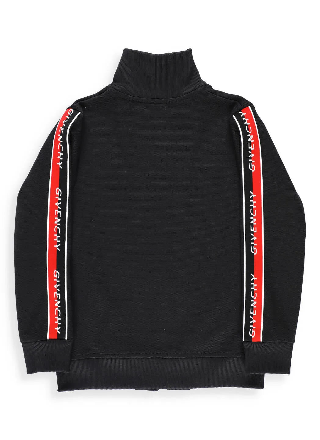 Givenchy Kids Logo Band Zipped Track Jacket