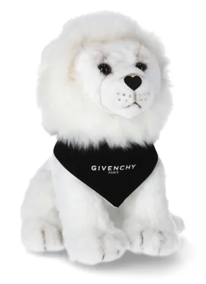 Givenchy Kids Logo Detailed Stuffed Lion Toy