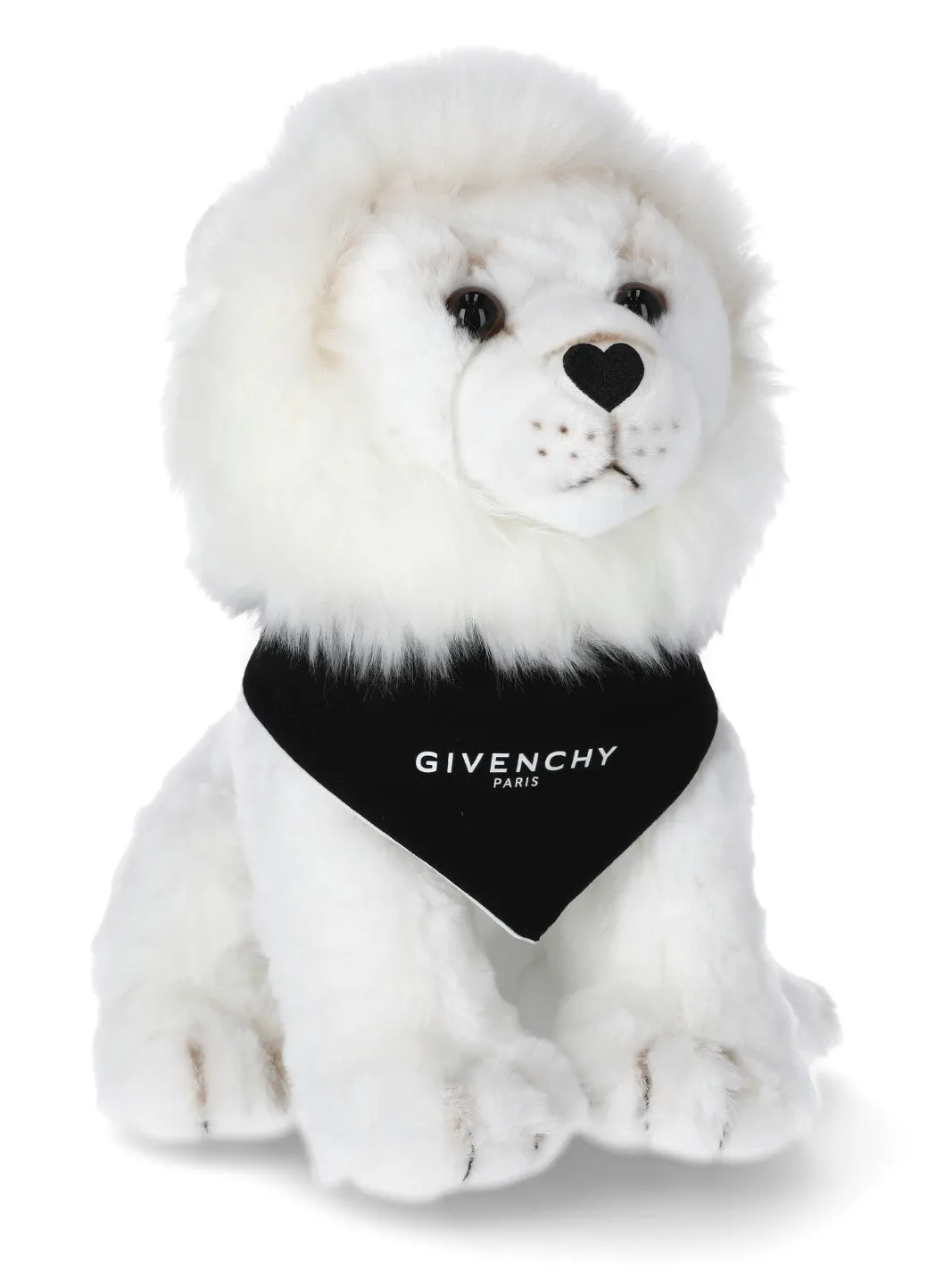 Givenchy Kids Logo Detailed Stuffed Lion Toy