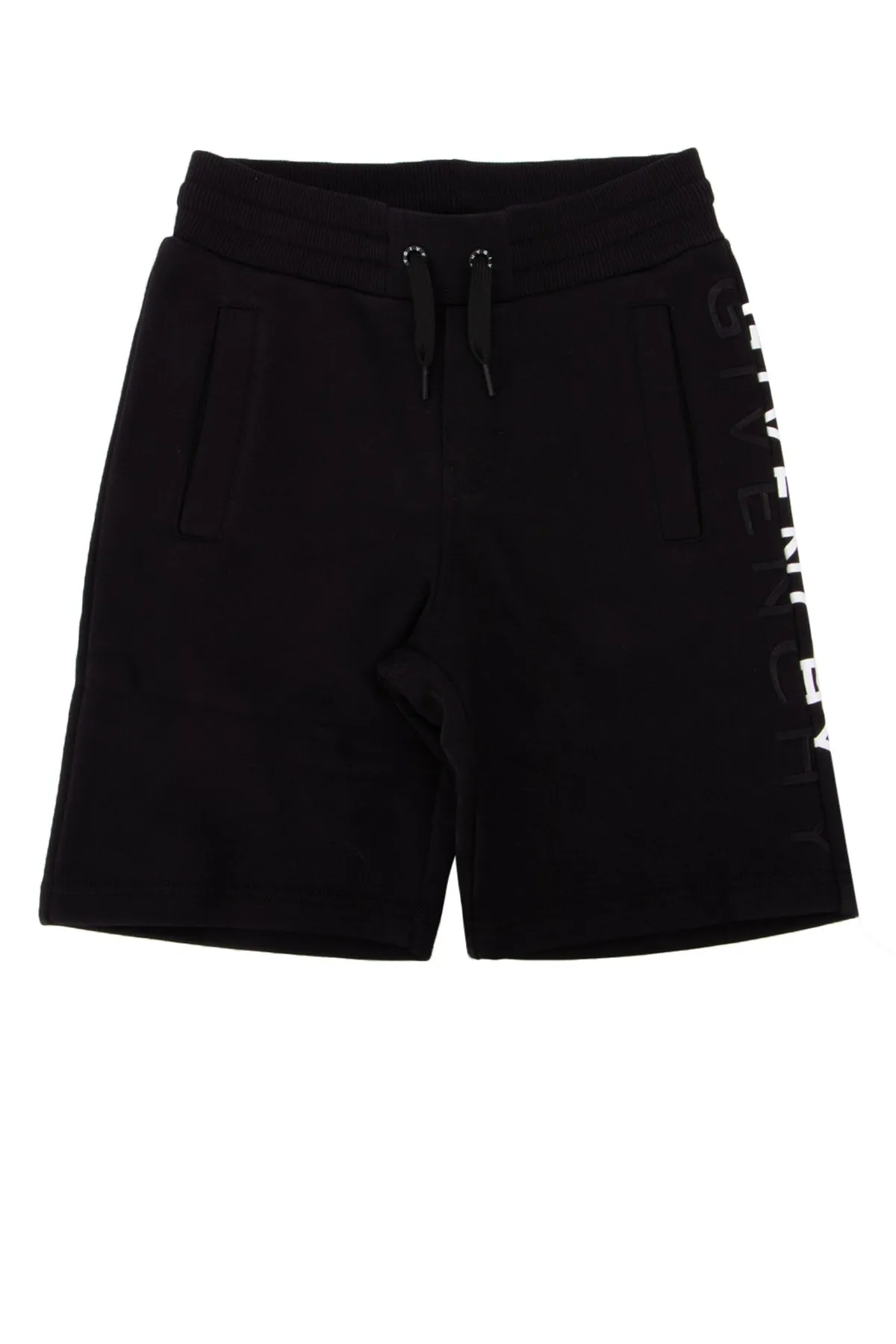 Givenchy Kids Logo Embroidered Drawstring Shorts