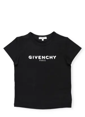 Givenchy Kids Logo Embroidered T-Shirt