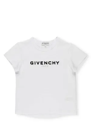 Givenchy Kids Logo Embroidered T-Shirt