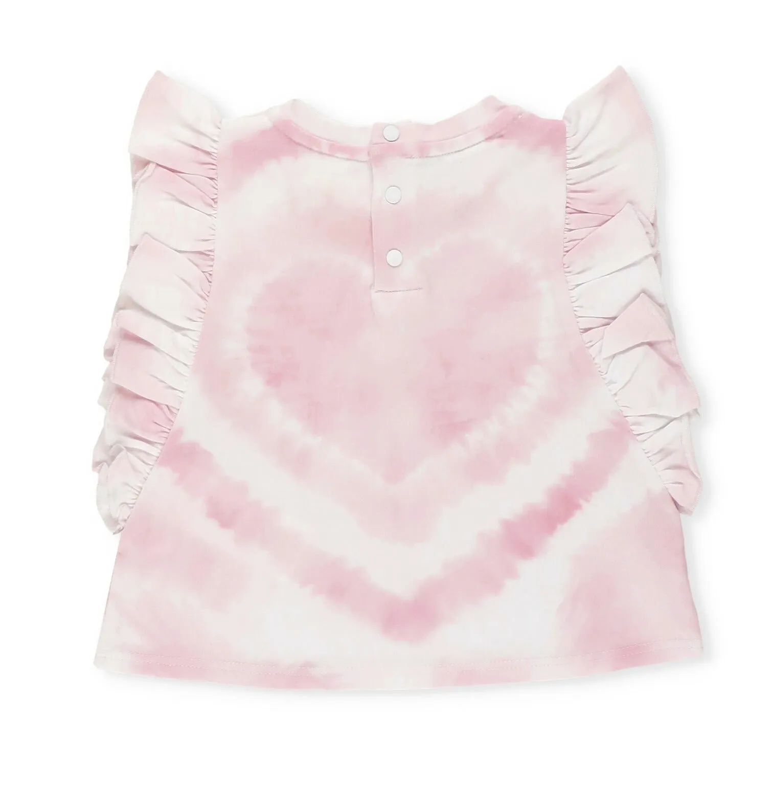 Givenchy Kids Logo Embroidered Tie-Dye Sleeveless Top