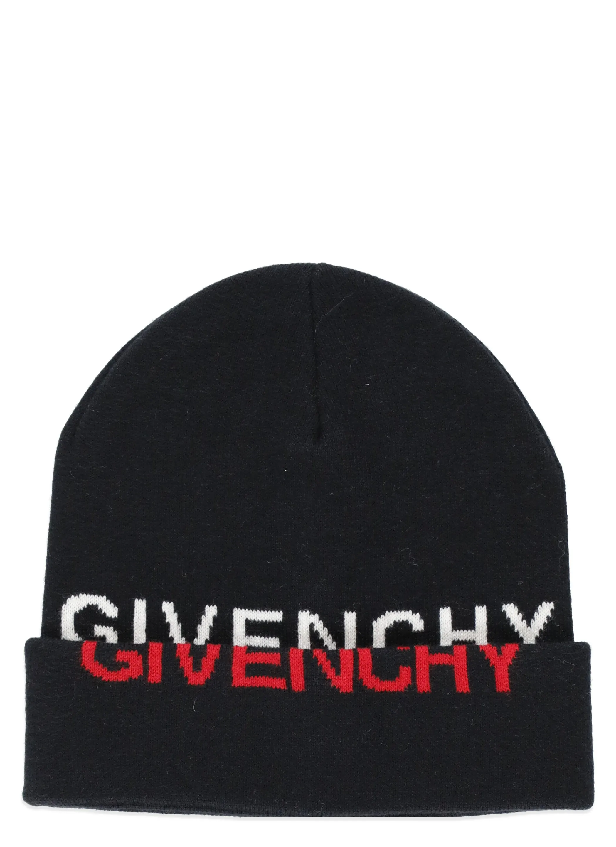 Givenchy Kids Logo Intarsia Beanie
