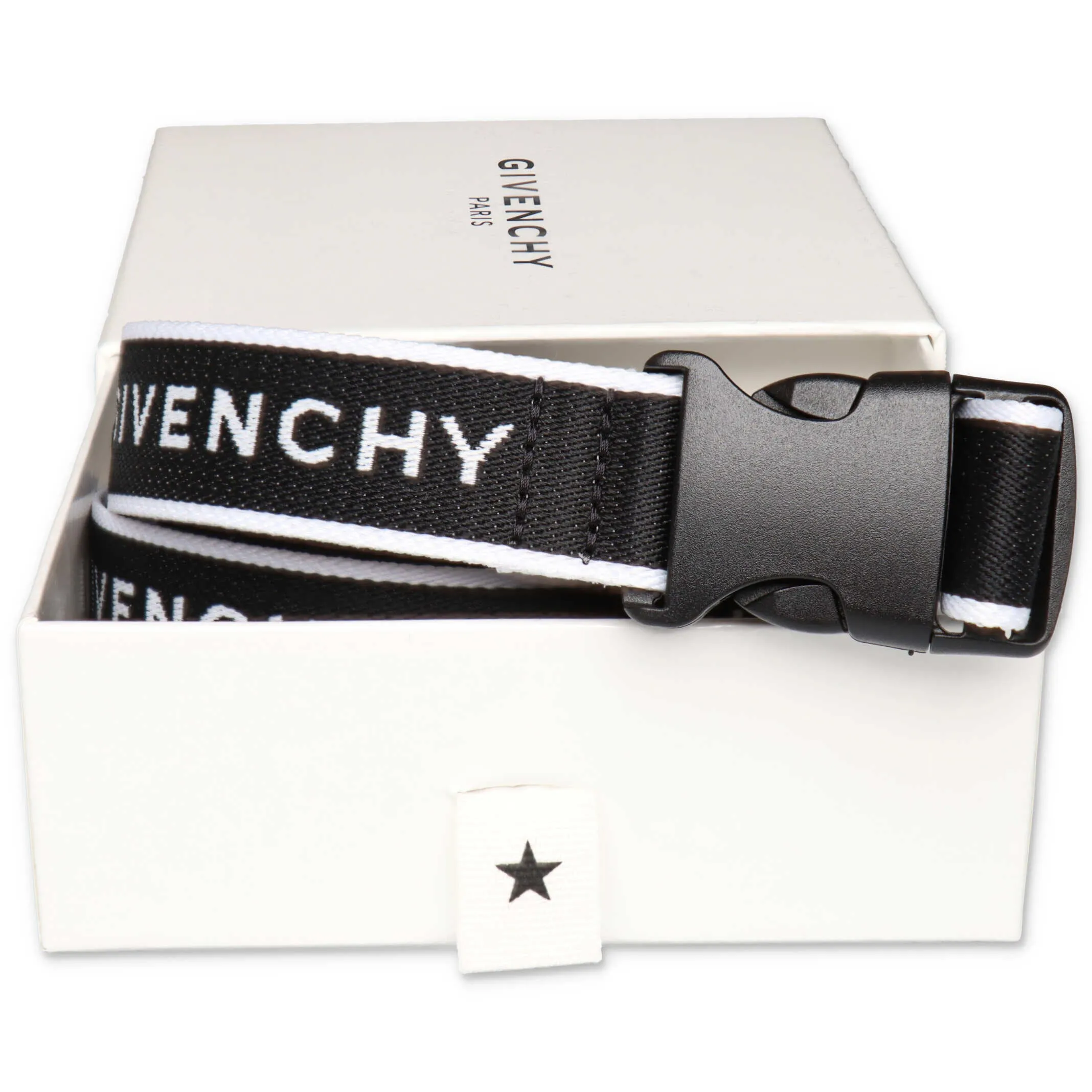 Givenchy Kids Logo Intarsia Belt
