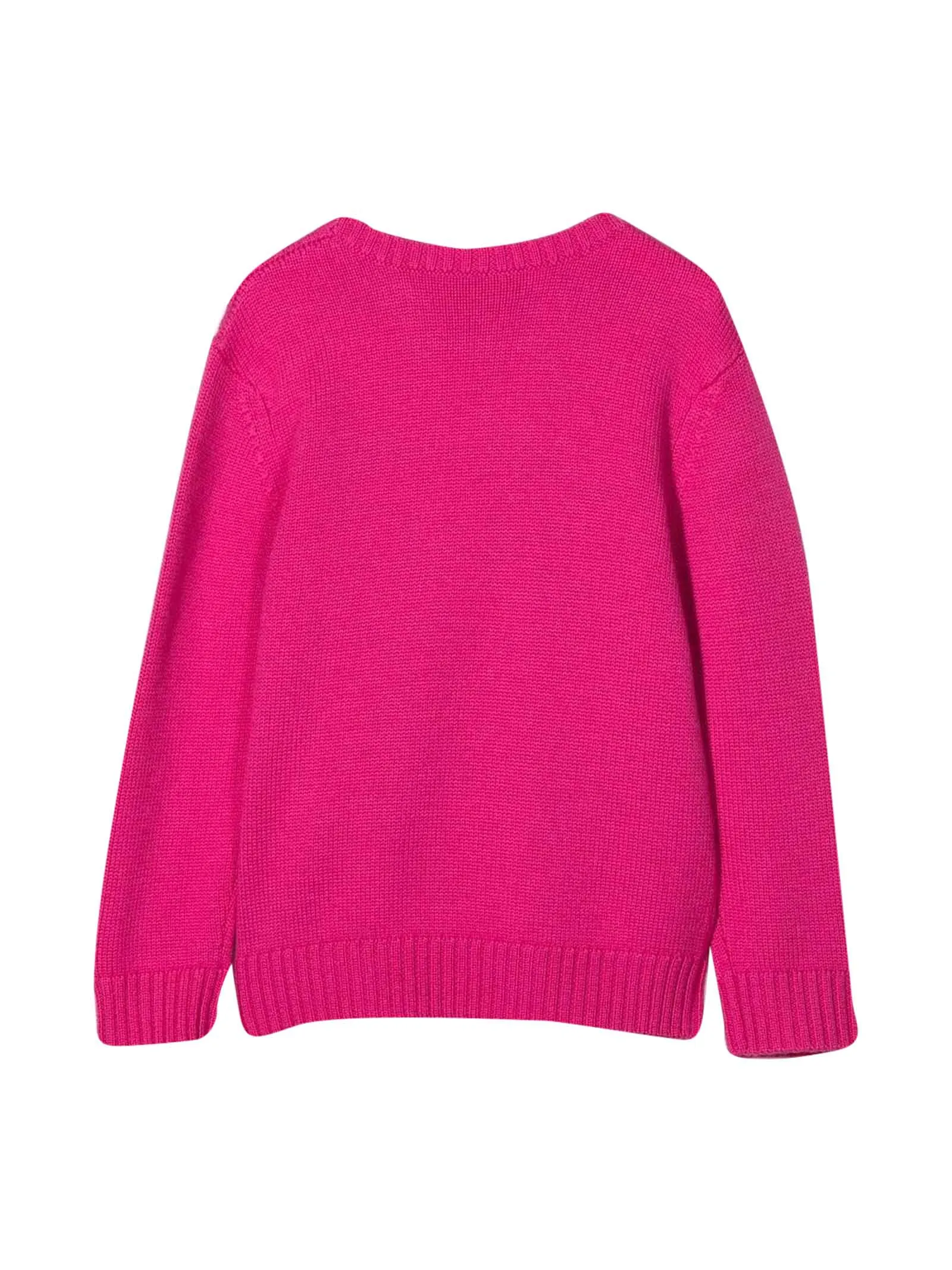 Givenchy Kids Logo Intarsia Crewneck Jumper
