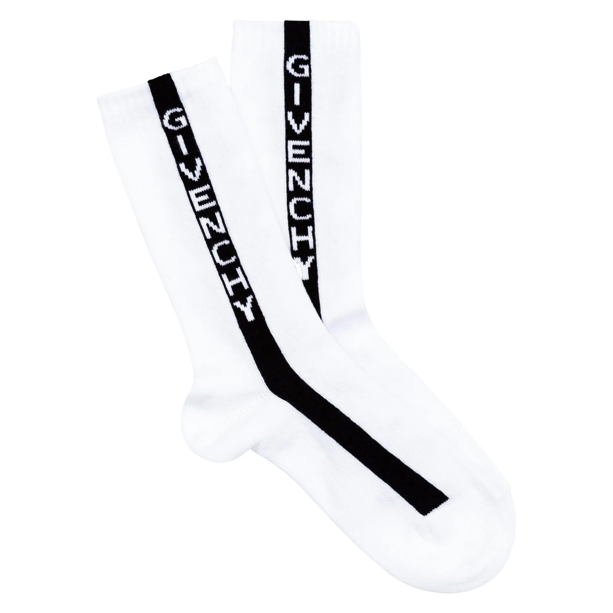 Givenchy Kids Logo Intarsia Socks