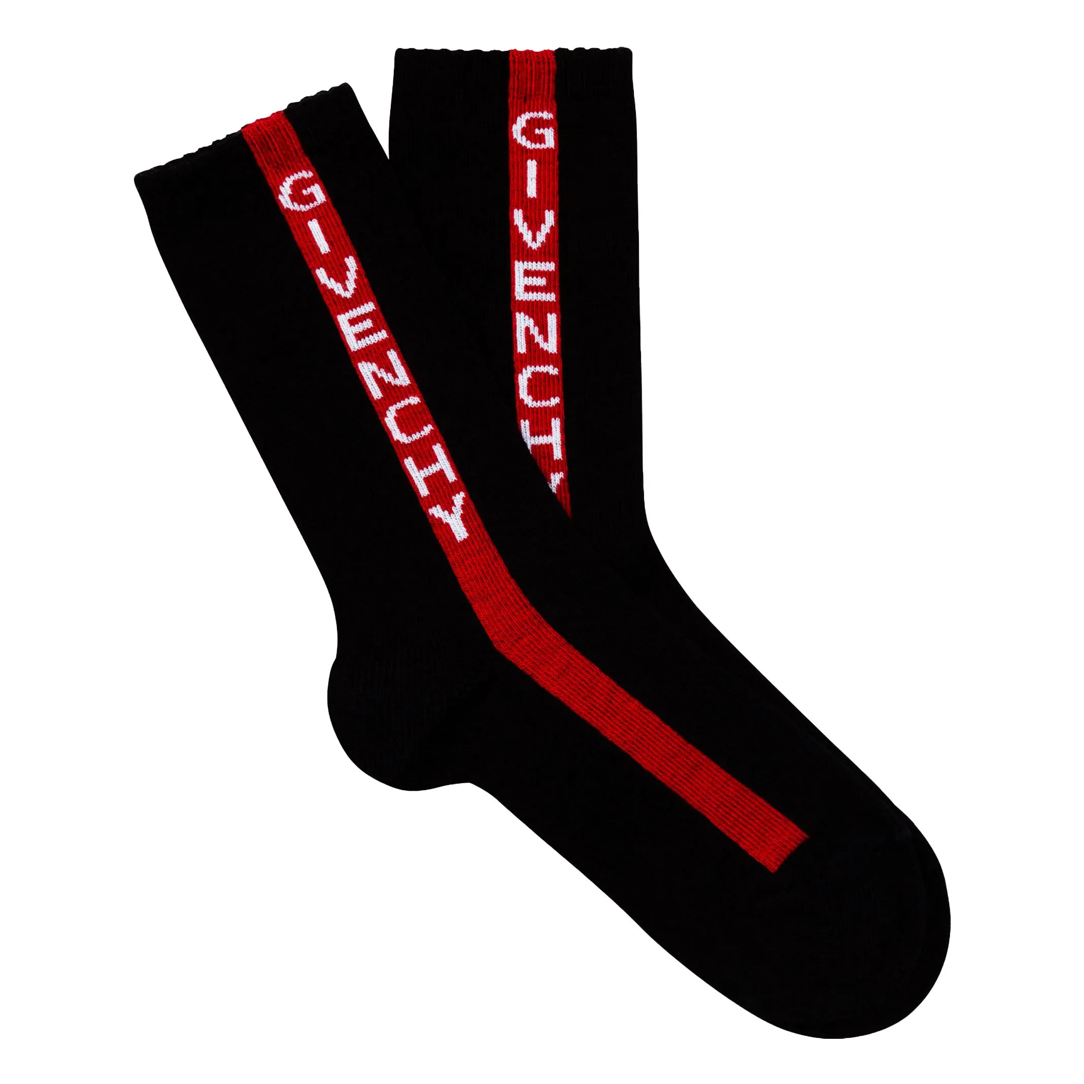 Givenchy Kids Logo Intarsia Socks