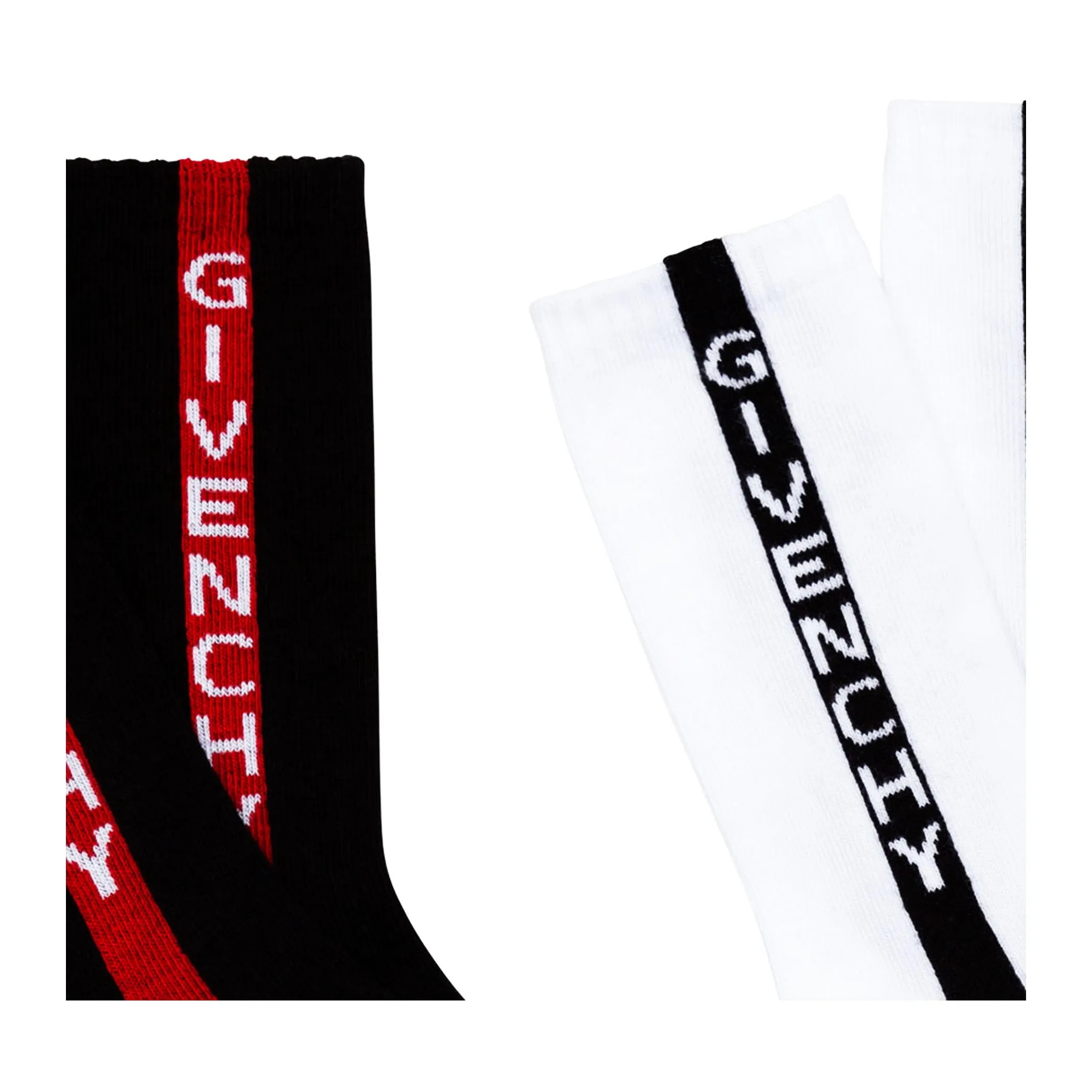 Givenchy Kids Logo Intarsia Socks