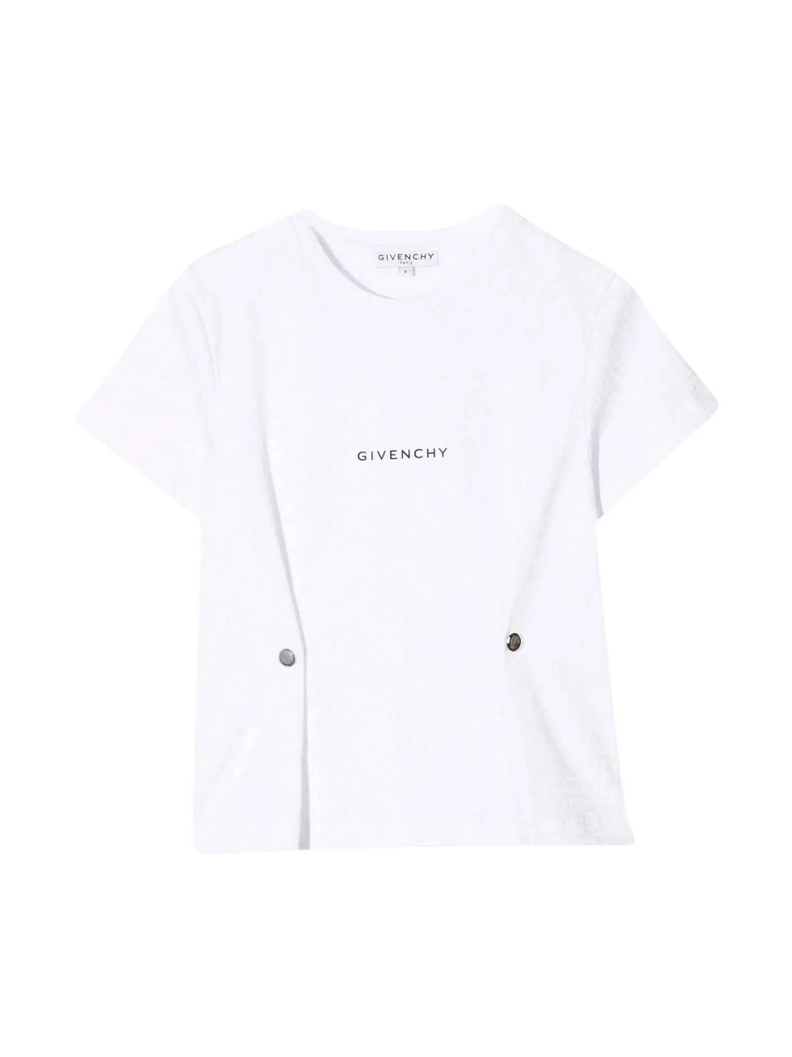 Givenchy Kids Logo Monogram Crewneck T-Shirt