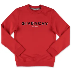 Givenchy Kids Logo Print Crewneck Sweatshirt