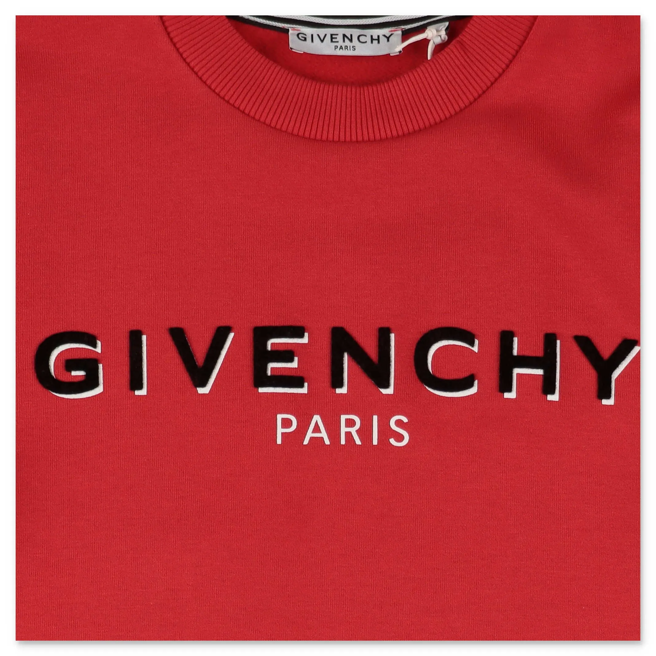 Givenchy Kids Logo Print Crewneck Sweatshirt