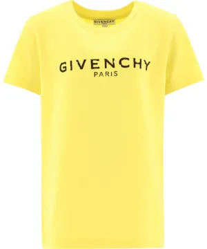Givenchy Kids Logo Print Crewneck T-Shirt