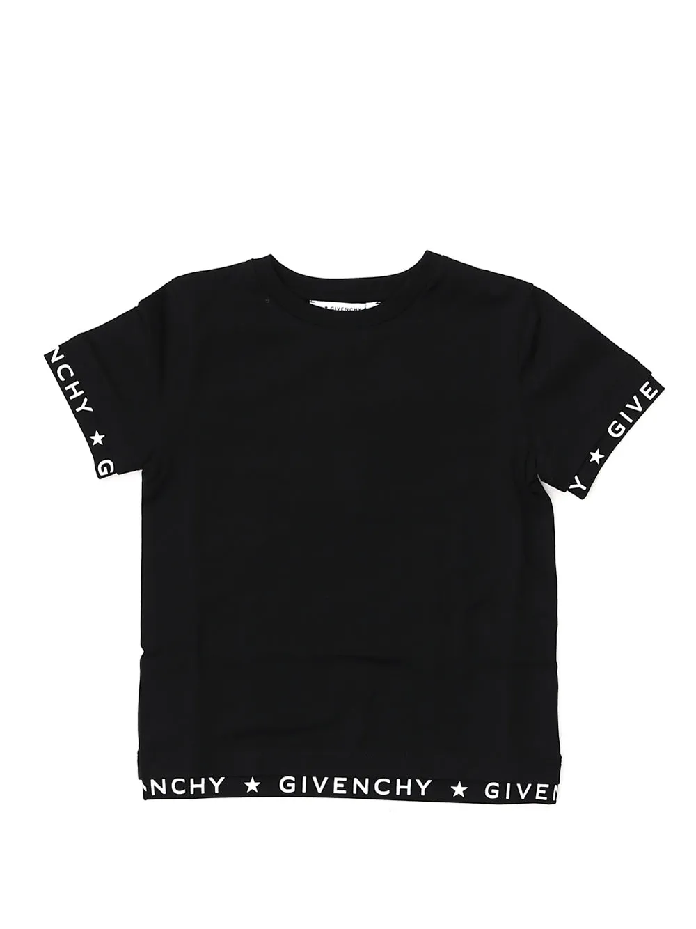 Givenchy Kids Logo Print Crewneck T-Shirt