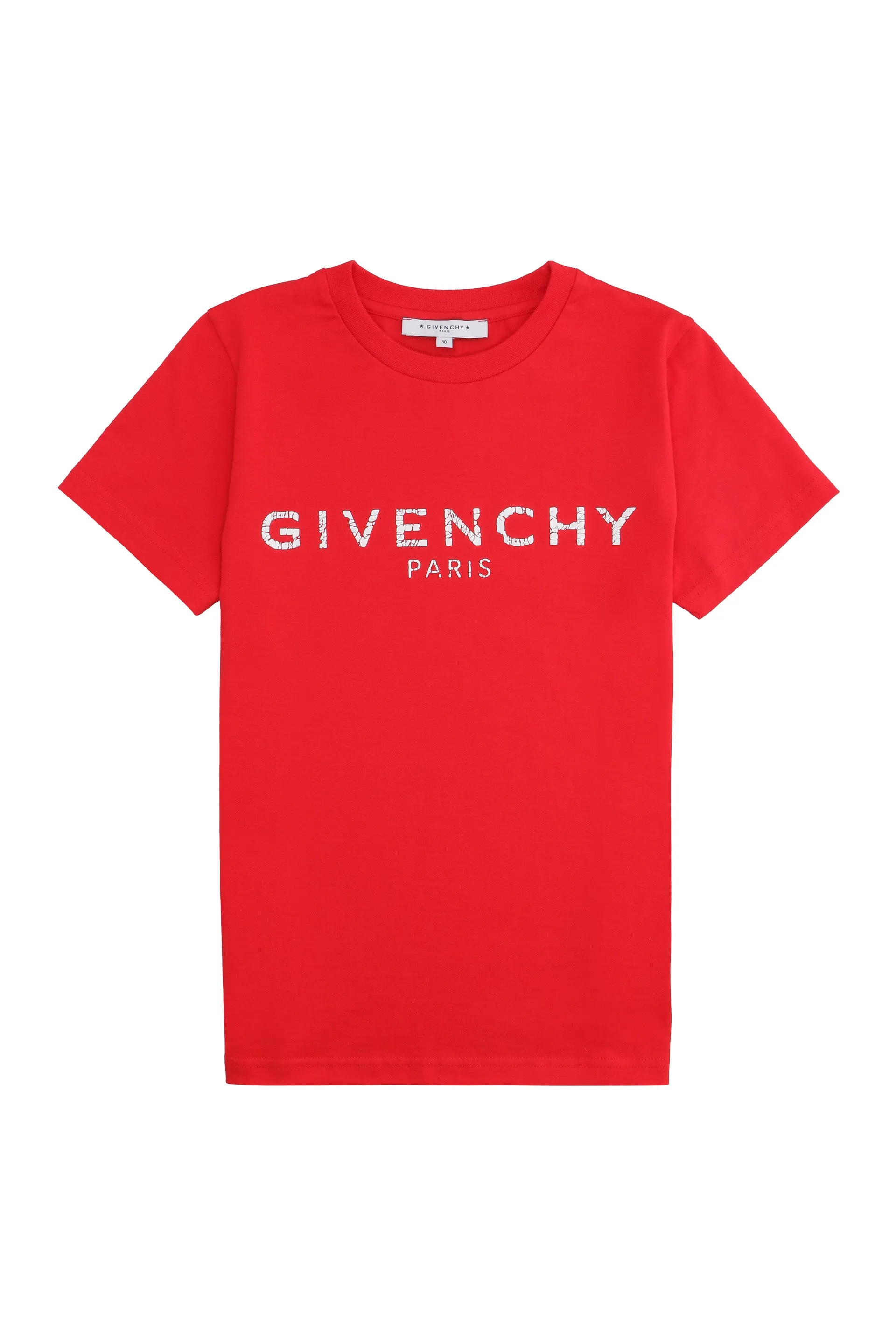 Givenchy Kids Logo Print Crewneck T-Shirt