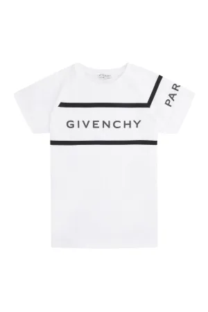 Givenchy Kids Logo Print Crewneck T-Shirt